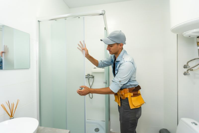 Sliding Glass Door for Walk-In Shower