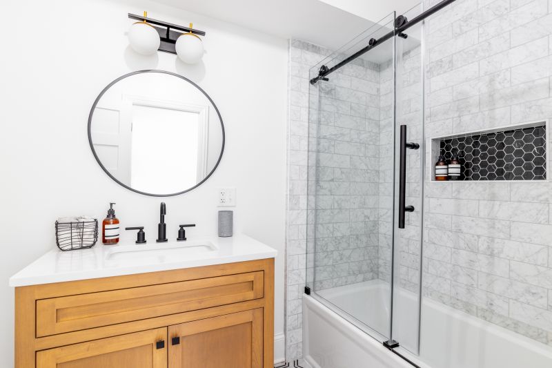 Space-efficient Shower Doors